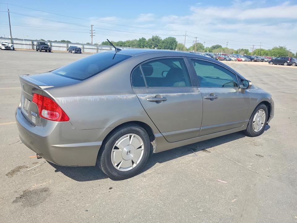 2008 Honda Civic hybrid VIN JHMFA36228S006687 COPART salvage auction — FRONT END, Id - Salvage Certificate Of Title, sold $325 on 2026-07-09 (photo 3)
