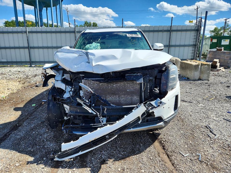2020 Kia Telluride VIN 5XYP5DHC6LG086032 COPART salvage auction — FRONT END, Mi - Certificate Of Title, sold $6,400 on 2026-07-29 (photo 5)