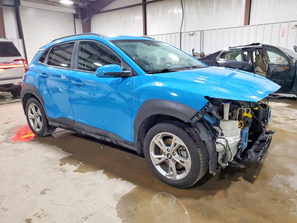 2023 Hyundai VIN KM8K3CAB4PU974807 COPART salvage auction — FRONT END, Pa - Certificate Of Salvage, sold $2,500 on 2026-07-22 (photo 4)