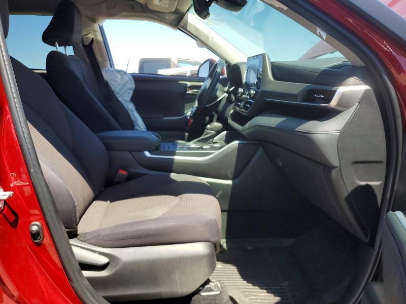 2022 Toyota Highlander VIN 5TDZZRAH4NS556662 COPART salvage auction — SIDE, CA - SALVAGE CERTIFICATE, sold $8,500 on 2026-07-21 (photo 7)