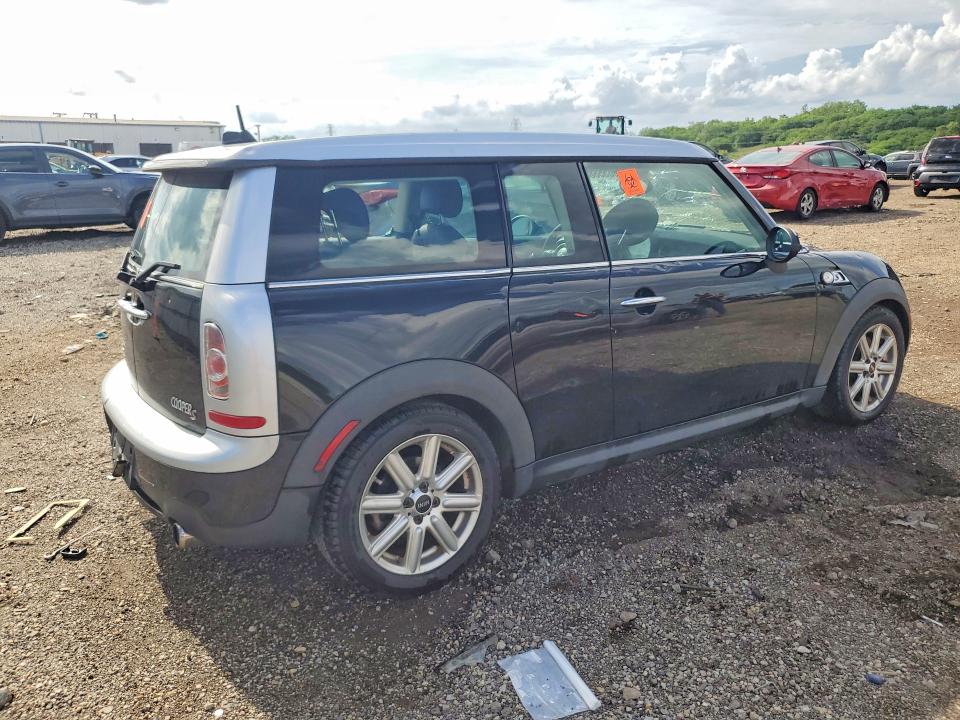 2011 Mini Cooper VIN WMWZG3C50BTY36563 COPART salvage auction — HAIL, Il - Salvage Certificate, sold $225 on 2026-07-17 (photo 3)