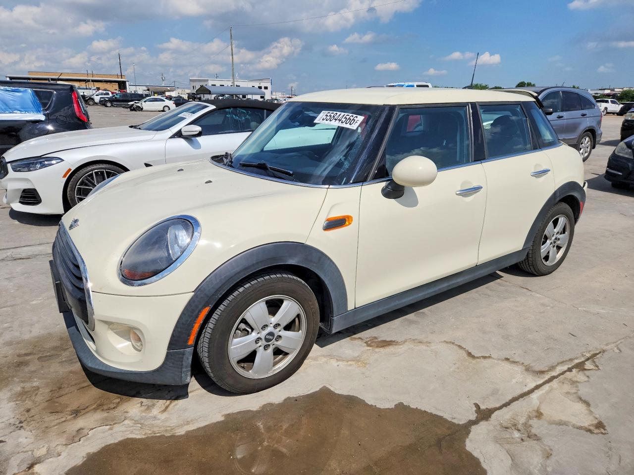 2019 Mini Cooper VIN WMWXU1C51K2J02444 COPART salvage auction — Rear End, TX - SALVAGE VEHICLE TITLE, sold $3,850 on 2026-07-09 (photo 1)