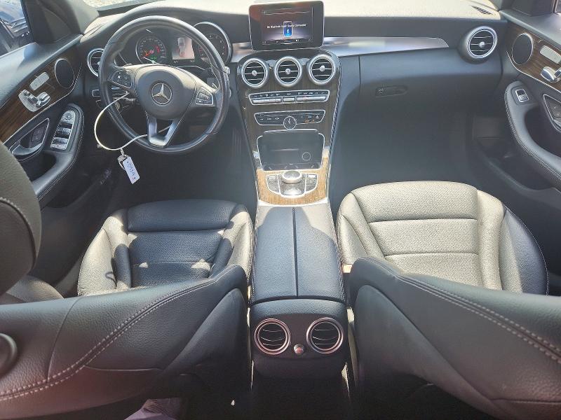 2018 Mercedes-benz C-klasse VIN WDDWF4JBXJR348939 COPART salvage auction — REAR END, FL - CERT OF TITLE SLVG REBUILDABLE, sold $3,200 on 2026-07-28 (photo 8)