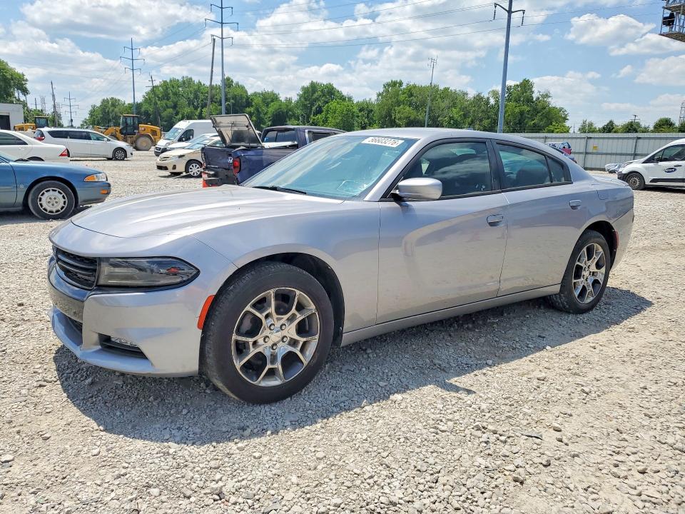 2015 Dodge Charger VIN 2C3CDXJG1FH820120 COPART salvage auction — REAR END, Oh - Certificate Of Title, sold $2,550 on 2026-07-02 (photo 1)