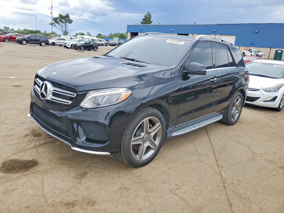 2016 Mercedes-benz Gle VIN 4JGDA5GB7GA637194 COPART salvage auction — SIDE, Mi - Certificate Of Title, sold $6,800 on 2026-07-10 (photo 1)