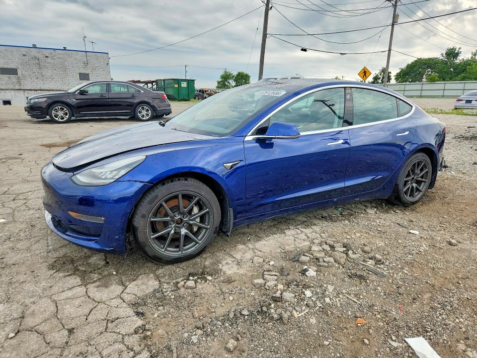 2020 Tesla Model 3 VIN 5YJ3E1EB7LF546878 — COPART salvage auction photo