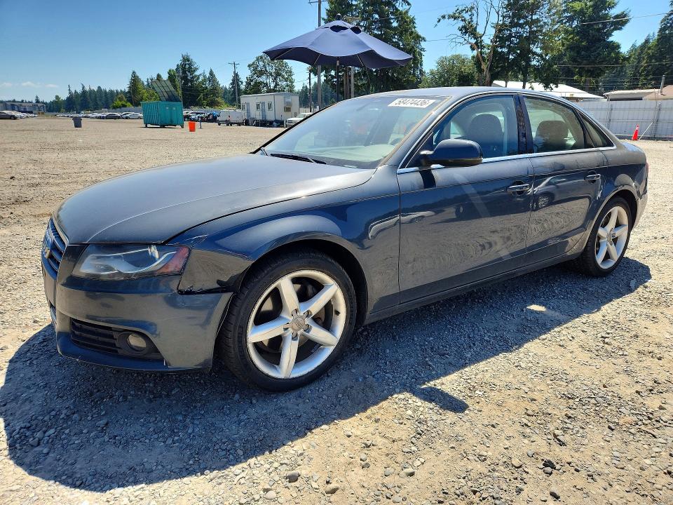 2011 Audi A4 VIN WAUFFAFL6BA065056 COPART salvage auction — FRONT END, WA - BILL OF SALE, sold $175 on 2026-07-24 (photo 1)