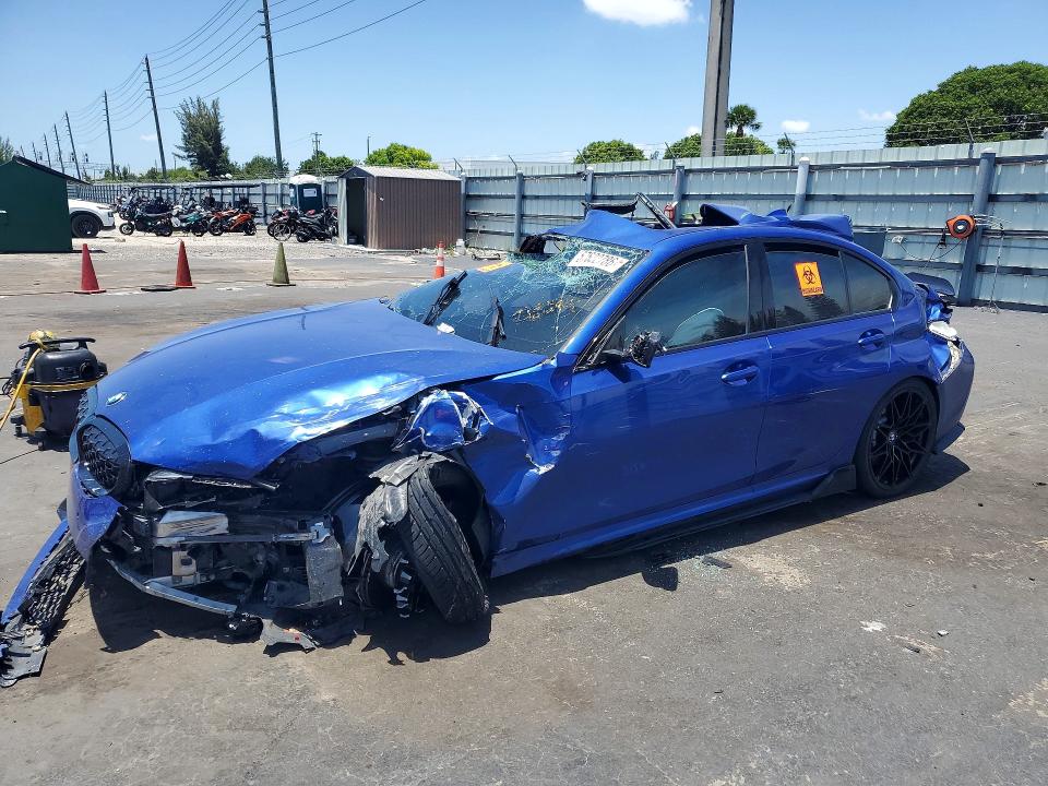 2020 BMW M340i VIN WBA5U7C06LFH54536 COPART salvage auction — ALL OVER, FL - CERTIFICATE OF DESTRUCTION, sold $950 on 2026-07-27 (photo 1)