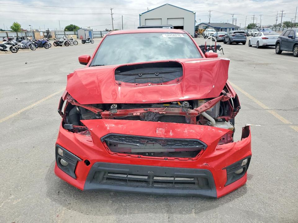 2018 Subaru Wrx VIN JF1VA1C60J9834345 COPART salvage auction — FRONT END, ID - SALVAGE CERTIFICATE OF TITLE, sold $2,550 on 2026-07-30 (photo 5)