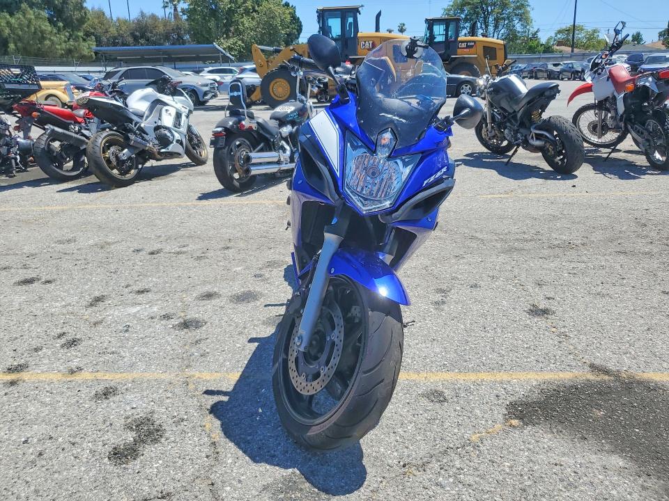 2009 Yamaha Fz6 VIN JYARJ18Y29A000587 COPART salvage auction — SIDE, Ca - Salvage Certificate, sold $850 on 2026-07-16 (photo 2)