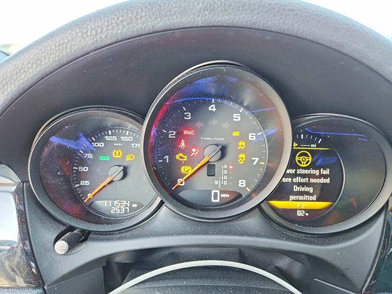 2018 Porsche Macan VIN WP1AA2A5XJLB14500 COPART salvage auction — FRONT END, Fl - Cert Of Title Slvg Rebuildable, sold $3,900 on 2026-07-20 (photo 9)