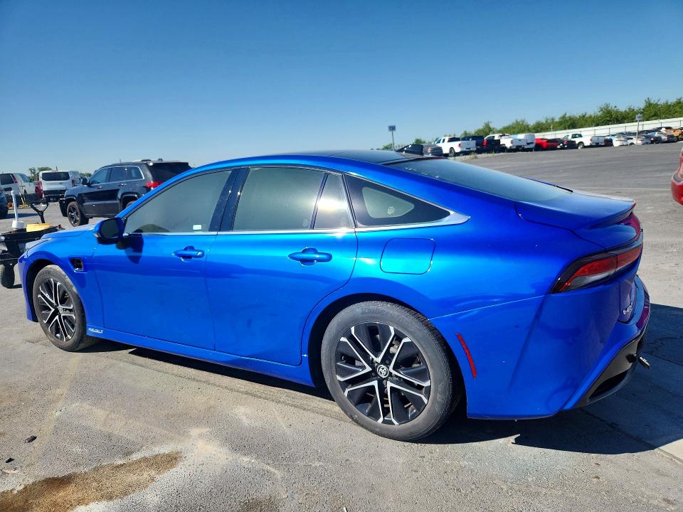 2023 Toyota Mirai VIN JTDAAAAA9PA010268 COPART salvage auction — INTERIOR BURN, CA - SALVAGE CERTIFICATE, sold $2,400 on 2026-08-13 (photo 2)