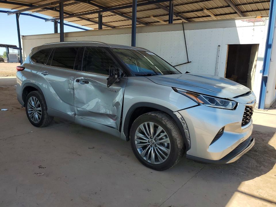 2021 Toyota Highlander VIN 5TDFARAH7MS011046 COPART salvage auction — FRONT END, Az - Cert Of Title - Salvage, sold $14,200 on 2026-07-02 (photo 4)