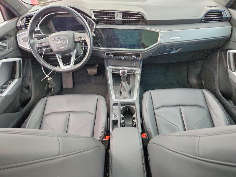 2022 Audi Q3 VIN WA1AUCF36N1149083 COPART salvage auction — ROOF, Nj - Cert Of Title-Salvage, sold $8,700 on 2026-07-31 (photo 8)
