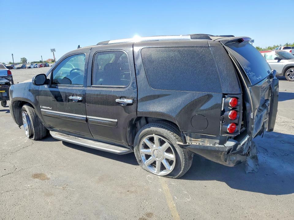 2007 Gmc Yukon VIN 1GKFK63807J376425 COPART salvage auction — REAR END, Ca - Salvage Certificate, sold $1,400 on 2026-07-09 (photo 2)