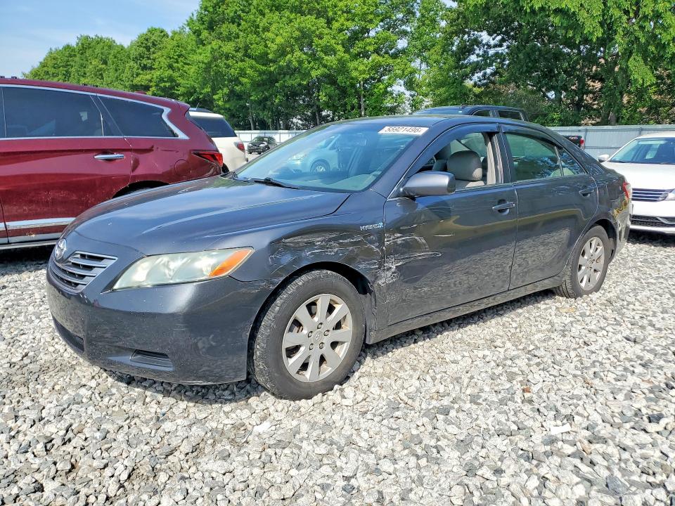 2008 Toyota Camry hybrid VIN 4T1BB46K48U053819 COPART salvage auction — FRONT END, Ma - Cert Of Title-Reconstrctd Coll, sold $425 on 2026-07-06 (photo 1)