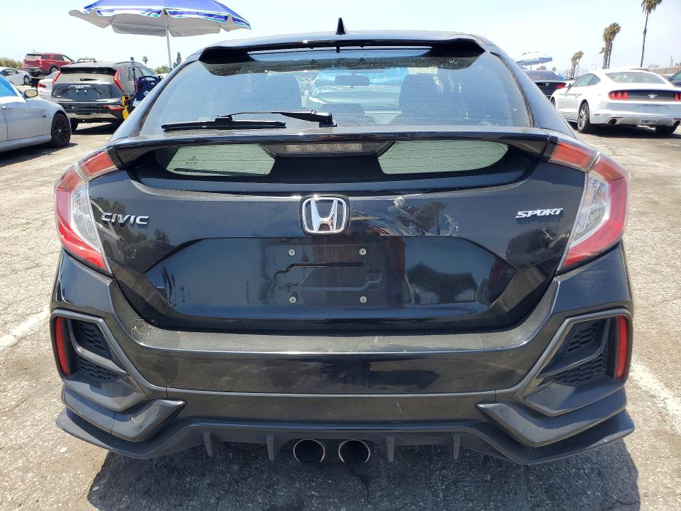 2021 Honda VIN SHHFK7H42MU405559 COPART salvage auction — FRONT END, Ca - Salvage Certificate, sold $200 on 2026-07-24 (photo 6)