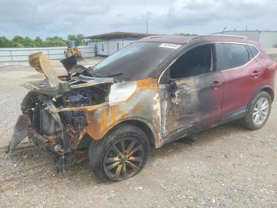 2019 Nissan Rogue sport VIN JN1BJ1CR9KW341258 COPART salvage auction — BURN, Tx - Nonrepairable Title, sold $275 on 2026-07-16 (photo 1)