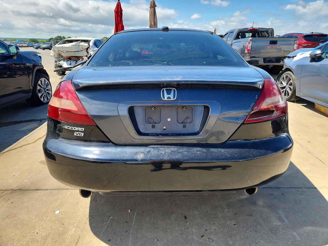 2006 Honda Accord VIN 1HGCM82666A010540 COPART salvage auction — Front End, TX - SALVAGE VEHICLE TITLE, sold $275 on 2026-07-02 (photo 6)