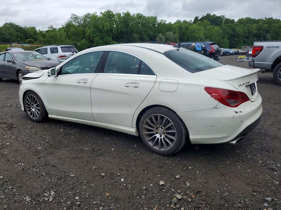 2016 Mercedes-benz Cla-klasse VIN WDDSJ4GB0GN316442 COPART salvage auction — FRONT END, Ny - Certificate Of Title, sold $350 on 2026-07-28 (photo 2)