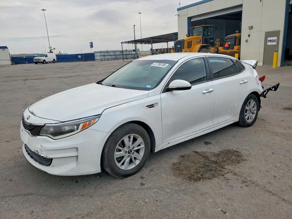 2017 Kia VIN 5XXGT4L39HG161802 COPART salvage auction — REAR END, Tx - Salvage Vehicle Title, sold $1,100 on 2026-07-17 (photo 1)