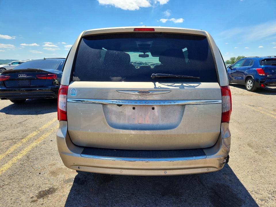 2013 Chrysler Voyager VIN 2C4RC1CG9DR818769 COPART salvage auction — REAR END, Pa - Certificate Of Salvage, sold $550 on 2026-07-17 (photo 6)