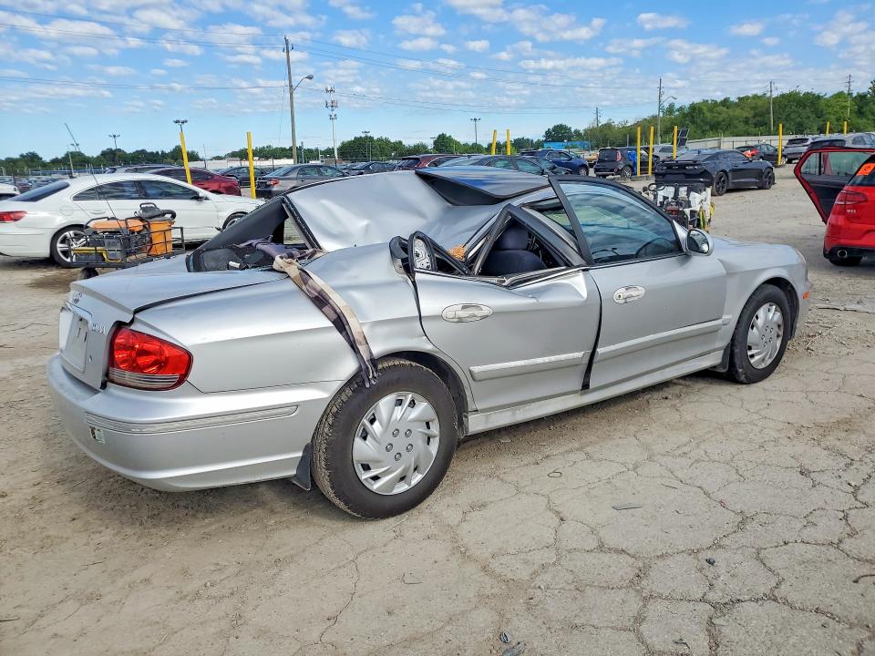 2004 Hyundai Sonata VIN KMHWF25H04A060763 COPART salvage auction — ROOF, In - Cert Of Title-Salvage Title, sold $250 on 2026-07-10 (photo 3)