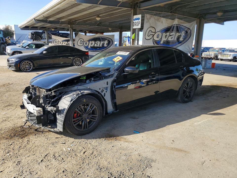 2013 Infiniti G VIN JN1CV6AP5DM713944 COPART salvage auction — VANDALISM, Ca - Salvage Certificate, sold $30 on 2026-07-28 (photo 1)