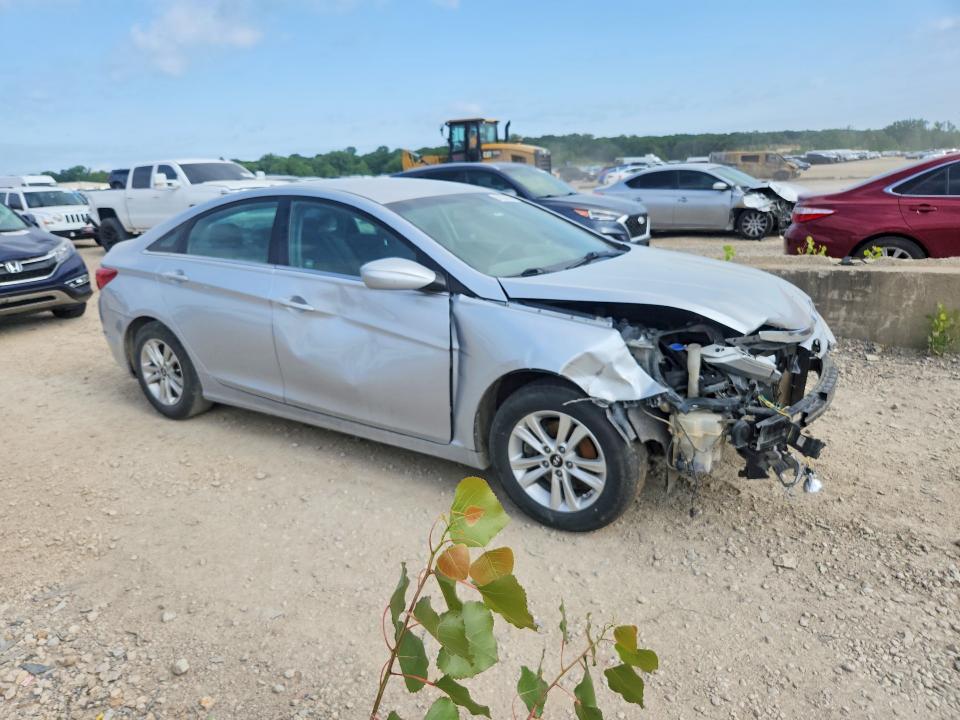 2013 Hyundai Sonata VIN 5NPEB4AC4DH671812 COPART salvage auction — FRONT END, Ks - Cert Of Title-Salvage, sold $500 on 2026-07-09 (photo 4)