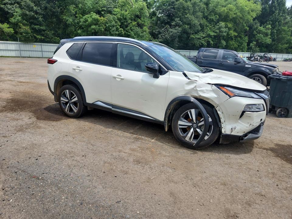 2021 Nissan Rogue VIN JN8AT3CA3MW026892 COPART salvage auction — FRONT END, La - Cert Of Title-Salvage, sold $7,000 on 2026-07-02 (photo 4)