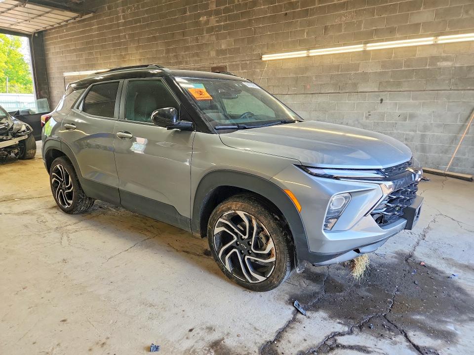 2025 Chevrolet Trailblazer VIN KL79MUSL8SB075544 COPART salvage auction — FRONT END, Ny - Mv-907A Salvage Certificate, sold $8,000 on 2026-07-13 (photo 4)