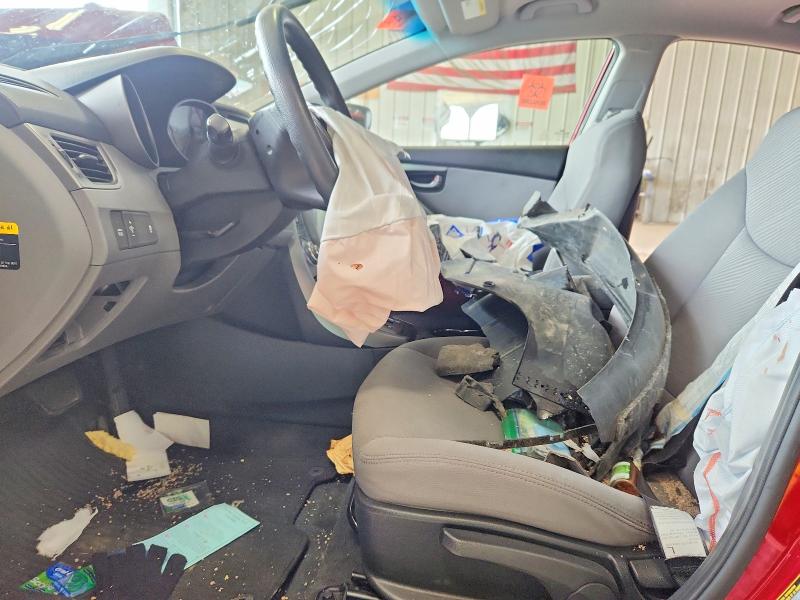 2013 Hyundai Elantra VIN KMHDH4AE5DU001649 COPART salvage auction — FRONT END, WI - JUNKED VEHICLE BILL OF SALE, sold $250 on 2026-07-27 (photo 7)