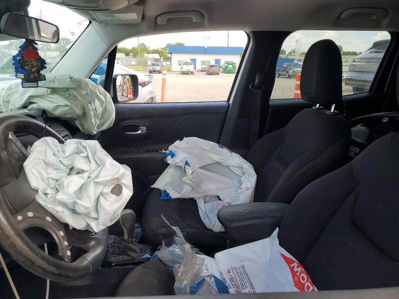 2017 Jeep Renegade VIN ZACCJABB3HPG50297 COPART salvage auction — FRONT END, Tx - Salvage Vehicle Title, sold $650 on 2026-08-13 (photo 7)