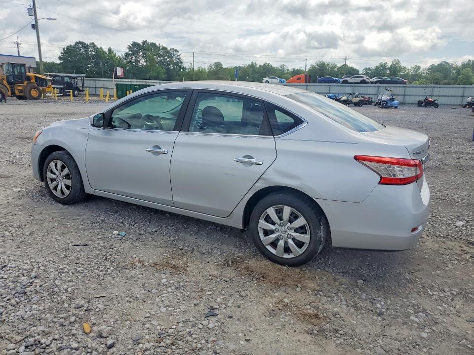 2014 Nissan Sentra VIN 3N1AB7AP9EY209580 COPART salvage auction — FRONT END, Al - Certificate Of Title, sold $375 on 2026-07-09 (photo 2)