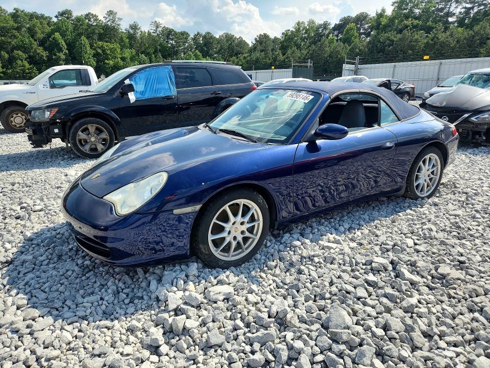 2002 Porsche 911 VIN WP0CA29922S651371 COPART salvage auction — FRONT END, Fl - Certificate Of Title (P), sold $8,300 on 2026-07-09 (photo 1)
