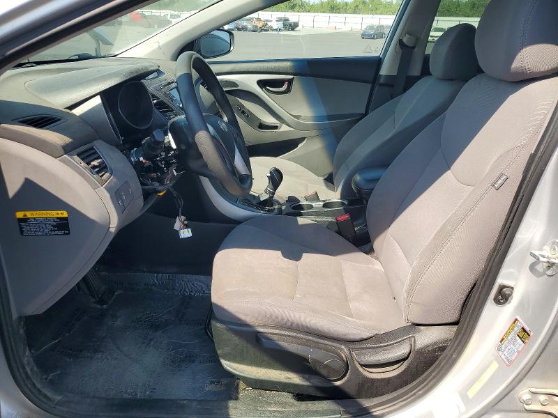2014 Hyundai VIN 5NPDH4AE9EH464071 COPART salvage auction — FRONT END, Ca - Salvage Certificate, sold $925 on 2026-07-23 (photo 7)