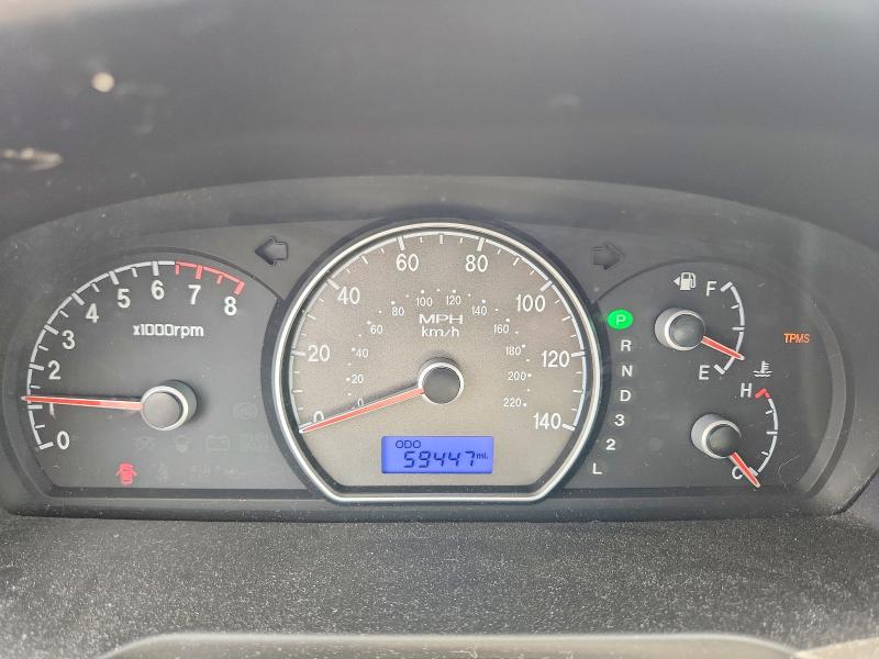 2008 Hyundai Elantra VIN KMHDU46D68U555543 COPART salvage auction — FRONT END, Va - Cert Of Title - Salvage, sold $1,250 on 2026-07-08 (photo 9)