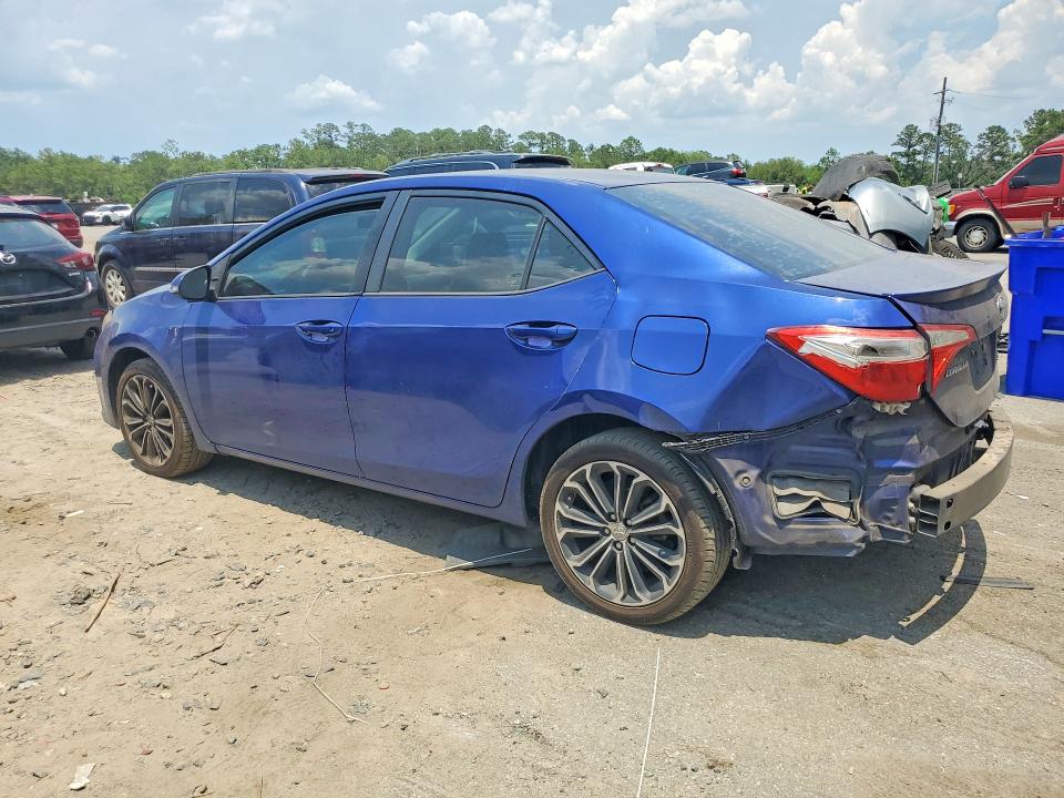 2014 Toyota Corolla VIN 5YFBURHEXEP063217 COPART salvage auction — REAR END, Ga - Cert Of Title-Salvage, sold $3,200 on 2026-07-27 (photo 2)