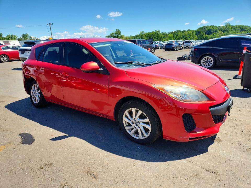 2013 Mazda VIN JM1BL1LP9D1776478 COPART salvage auction — REAR END, Ct - Cert Of Title-Salvage, sold $675 on 2026-07-07 (photo 4)