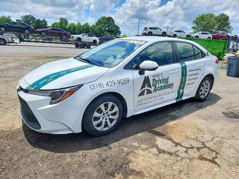 2021 Toyota Corolla VIN JTDEPMAE9MJ144133 COPART salvage auction — SIDE, La - Cert Of Title-Salvage, sold $3,450 on 2026-07-16 (photo 1)