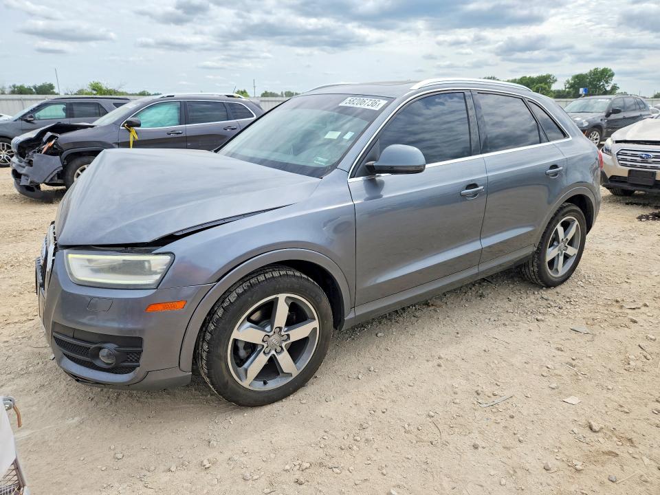 2015 Audi Q3 VIN WA1BFCFSXFR005948 COPART salvage auction — FRONT END, MO - SALVAGE CERTIFICATE OF TITLE, sold $1,200 on 2026-07-28 (photo 1)