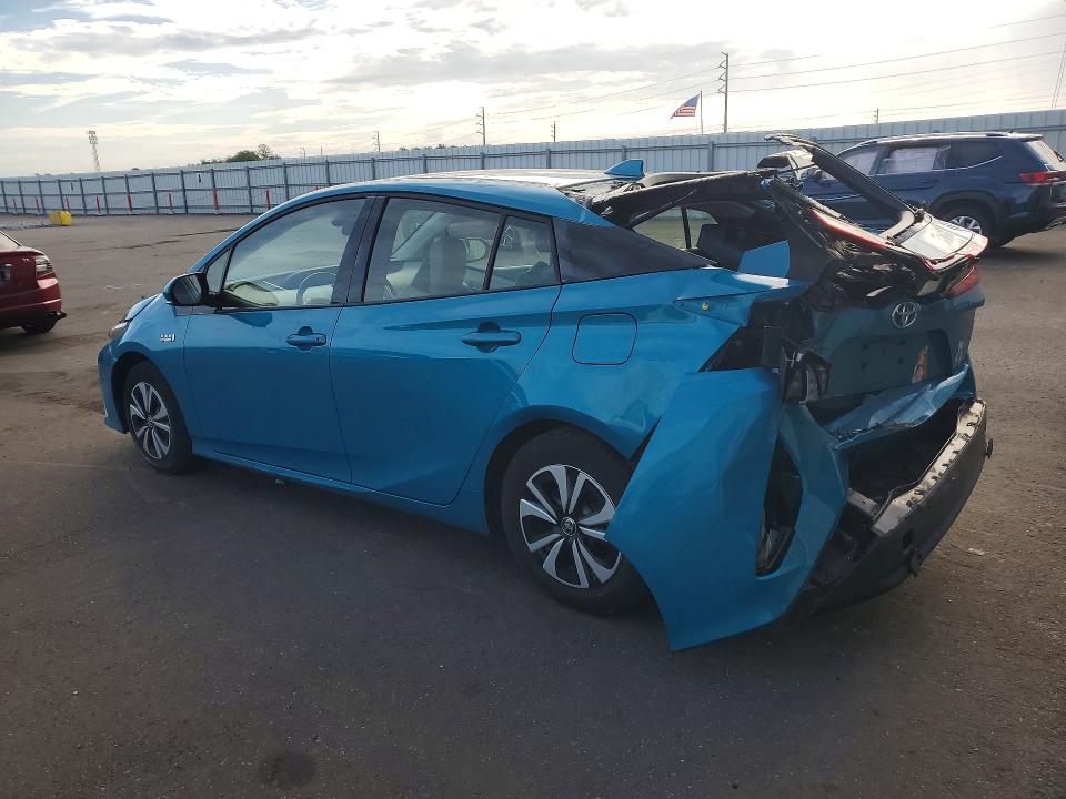 2018 Toyota Prius VIN JTDKARFP8J3099357 COPART salvage auction — REAR END, Fl - Cert Of Title Slvg Rebuildable, sold $2,000 on 2026-07-22 (photo 2)