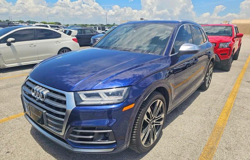 2018 Audi Sq5 VIN WA1C4AFY4J2088801 COPART salvage auction — NORMAL WEAR, Tx - Certificate Of Title (P), sold $10,800 on 2026-07-27 (photo 2)