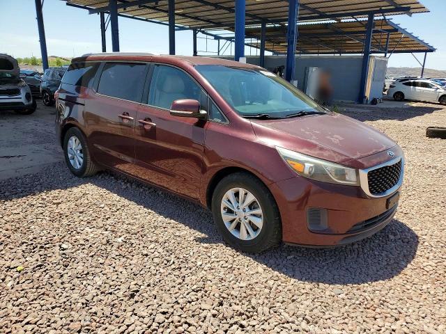 2015 Kia SEDONA VIN KNDMB5C17F6026632 COPART salvage auction — SIDE, Az - Certificate Of Title, sold $1,100 on 2026-07-09 (photo 4)