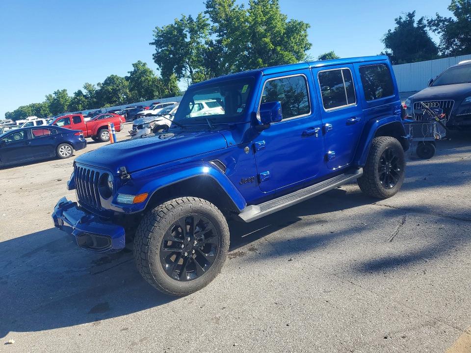 2020 Jeep Wrangler unlimited VIN 1C4HJXEN2LW329538 COPART salvage auction — MINOR DENT/SCRATCHES, MO - CERTIFICATE OF TITLE, sold $23,000 on 2026-07-16 (photo 1)
