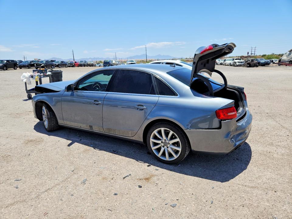 2013 Audi A4 VIN WAUEFAFL1DN025121 COPART salvage auction — FRONT END, Az - Cert Of Title - Salvage, sold $275 on 2026-07-31 (photo 2)