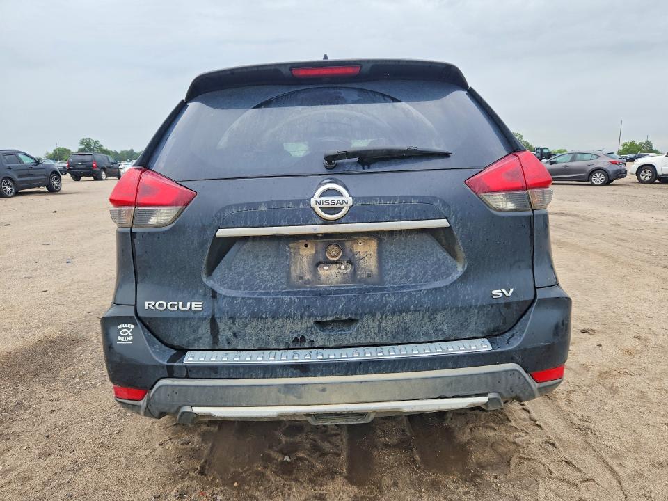 2017 Nissan Rogue VIN KNMAT2MT3HP614040 COPART salvage auction — FRONT END, FL - CERT OF TITLE SLVG REBUILDABLE, sold $1,050 on 2026-07-02 (photo 6)