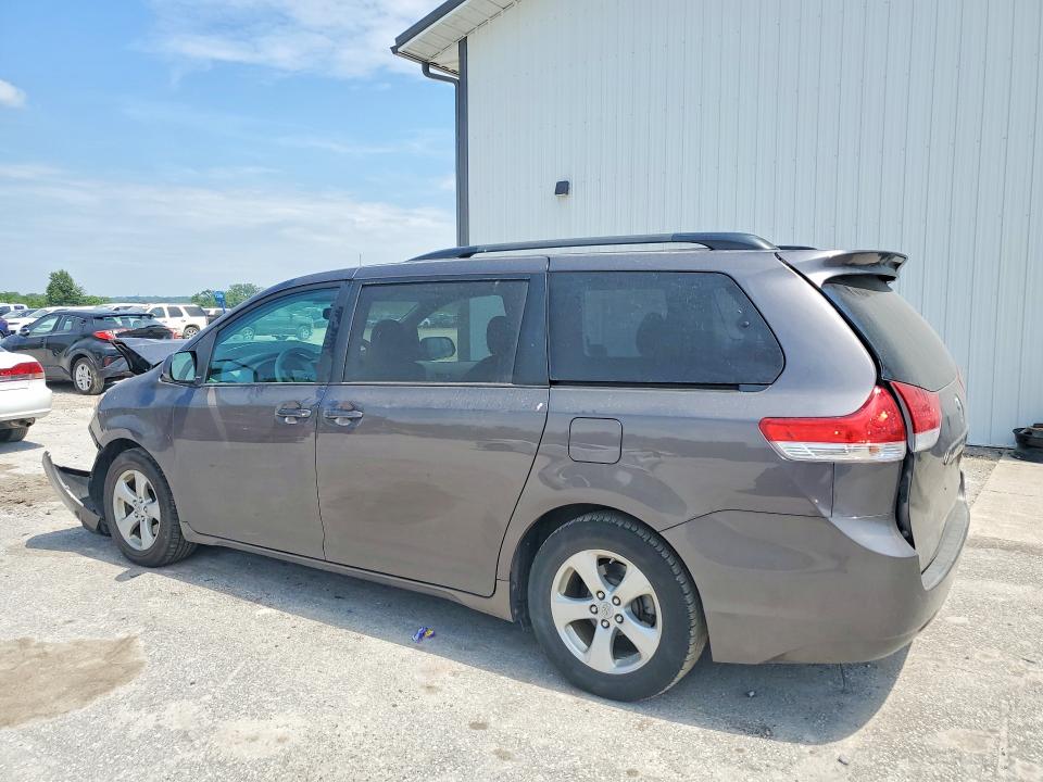 2012 Toyota Sienna VIN 5TDKK3DC6CS253480 COPART salvage auction — FRONT END, Ia - Cert Of Title-Salvage Title, sold $1,000 on 2026-07-10 (photo 2)
