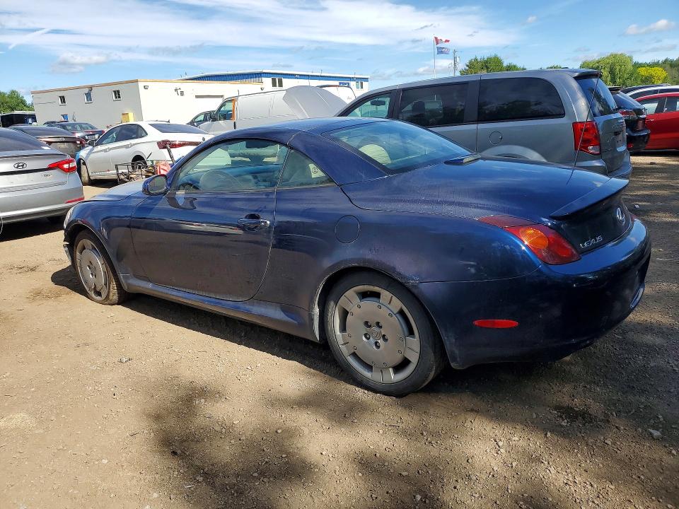 2002 Lexus Sc 430 VIN JTHFN48Y720001872 COPART salvage auction — FRONT END, ON - PERMIT SALVAGE, sold $1,050 on 2026-07-14 (photo 2)