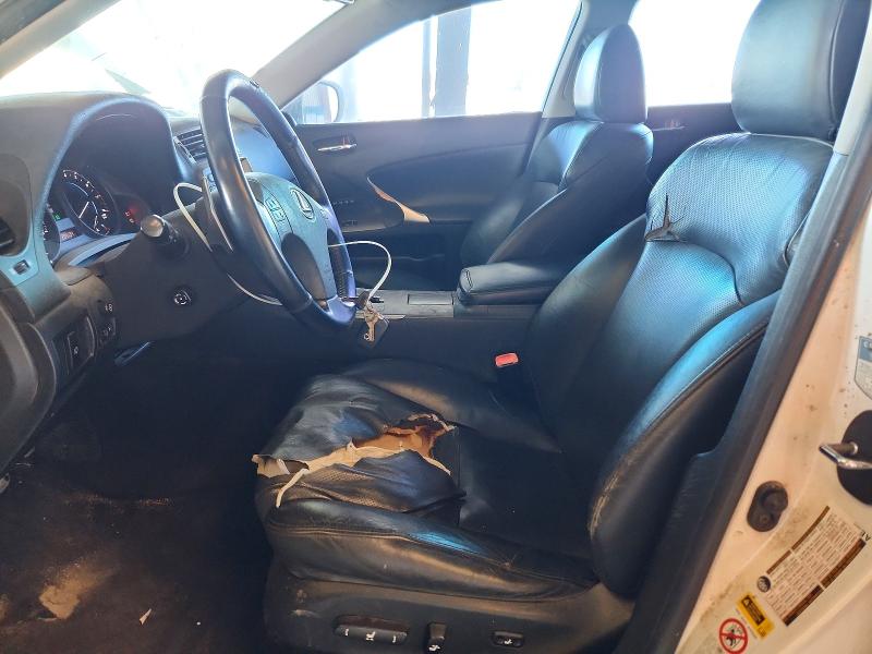 2007 Lexus Is VIN JTHBE262275012113 COPART salvage auction — FRONT END, Ca - Dis/Dlr/Exp Clean W/Salv Hist, sold $250 on 2026-07-30 (photo 7)